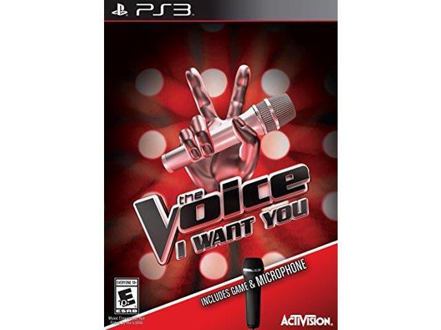 The Voice with Mic PS3