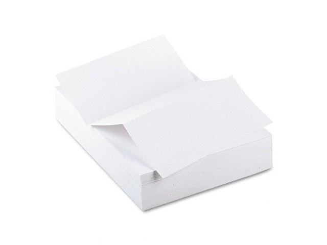 8-1/2'' x 11' Laser Cut Sheet, 20# White Stock, 2 Horizontal Perforations 3-2/3' and 7-1/3' from Bottom (Carton of 2500)