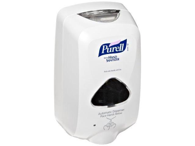 PURELL TFX Touch Free Dispenser, 1200ml, 6-1/2w x 4-1/2d x 11-1/4h, Gray