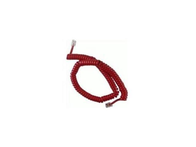 GCHA444012-FCR / 12' RED Handset Cord