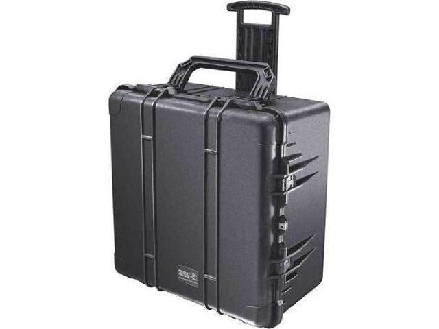 Pelican 1640 Transport Case w/Pick 'N Pluck Foam - Black