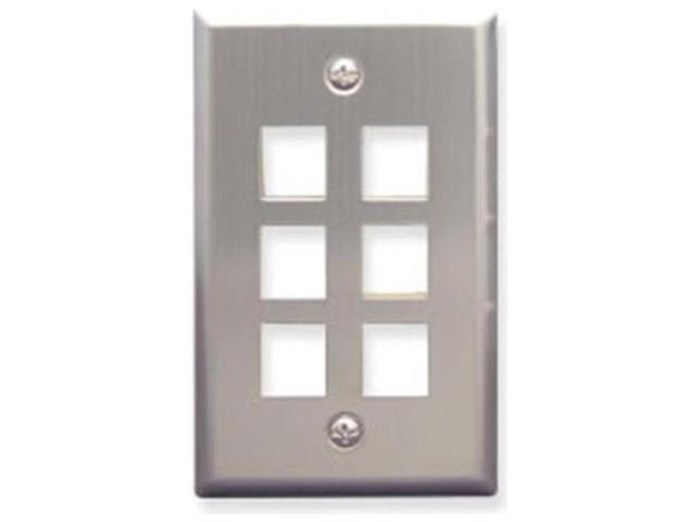 IC107SF6SS- 6Port Face- Stainless Steel