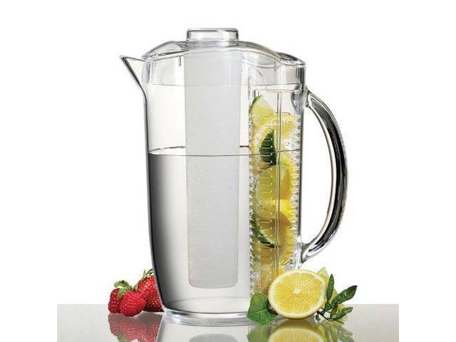 Photos - Glass Clear Iced Fruit Infusion Natural Fruit Flavor Pitcher FI-4