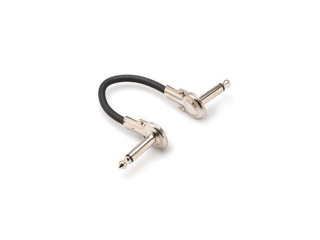 HOSA IRG-100.5 Low Profile Guitar Pedal Pancake Patch Jumper Cable 1/4' - 6'
