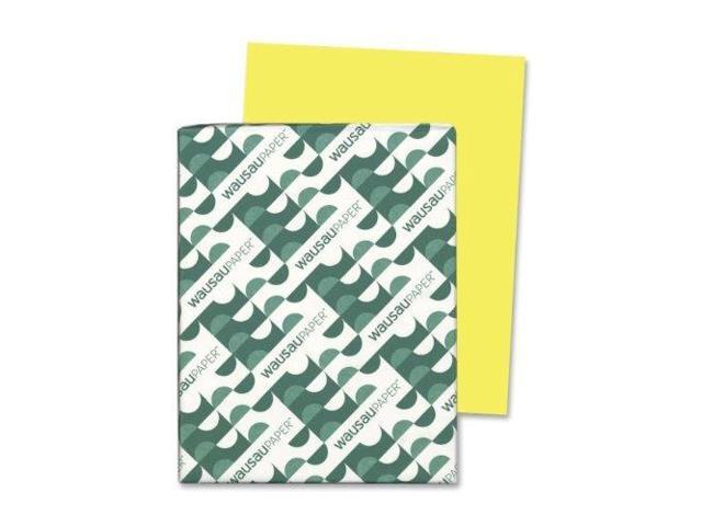 Neenah Paper Astrobrights Colored Paper 24lb 8-1/2 x 11 Lift-Off Lemon 500 Sheets/Ream 21011