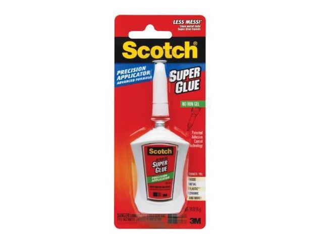 Scotch Super Glue Gel In Precision Applicator-.14 Ounces