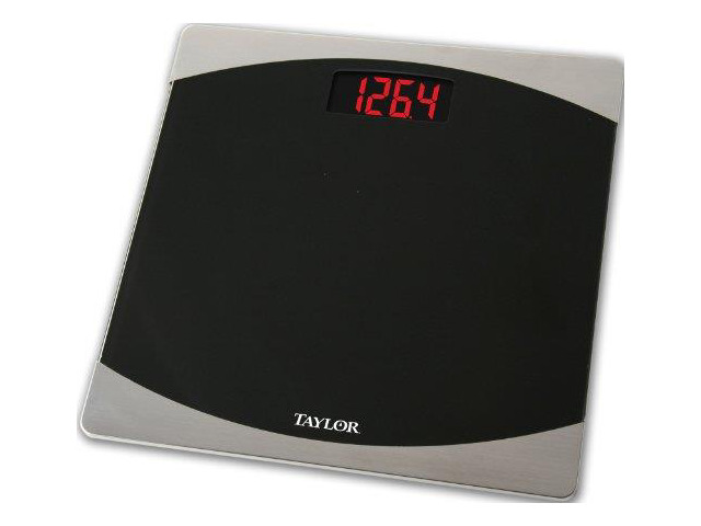 TAYLOR 75624072 Glass Digital Bath Scale