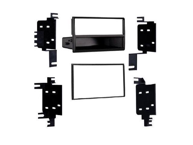 Metra - Dash Kit for Select 2007-2019 Nissan Versa Rogue Rogue DIN DDIN - Black - image 3