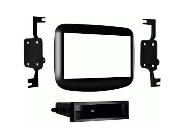 Metra - Dash Kit for Select 2013-2016 Dodge Dart DIN DDIN - High Gloss Black - image 11