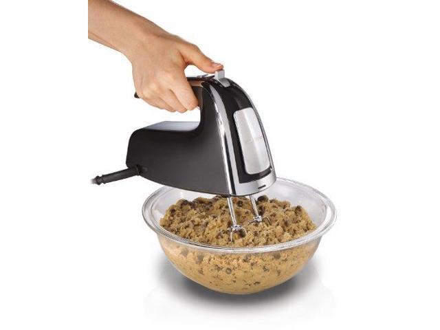 Hamilton Beach 62620 6 Speed Hand Mixer with Snap-On Case Black