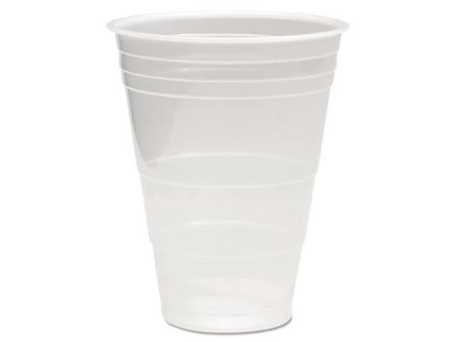 Boardwalk TRANSCUP16PK Translucent Plastic Cold Cups, 16oz, 50/Pack, 1 Pack