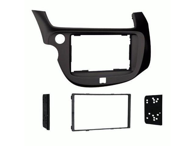 Metra - Dash Kit for Select 2009-2013 Honda Fit DDIN - Matte Black - image 7