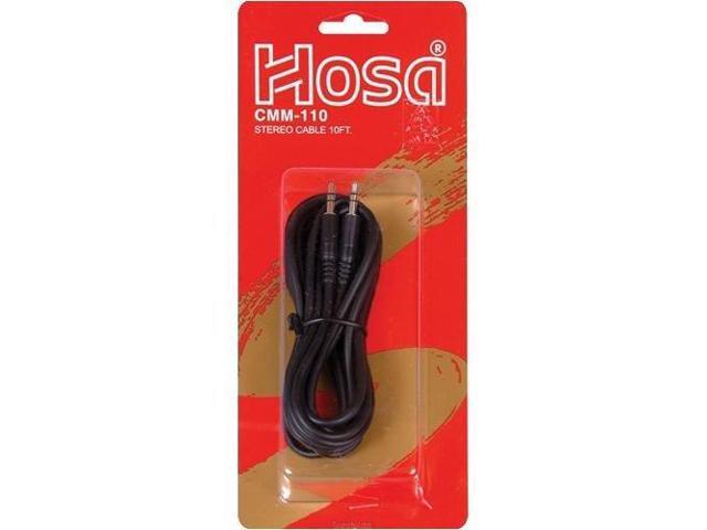 Hosa CMM-110 Stereo 1/8 inch Male to Stereo 1/8 inch Male