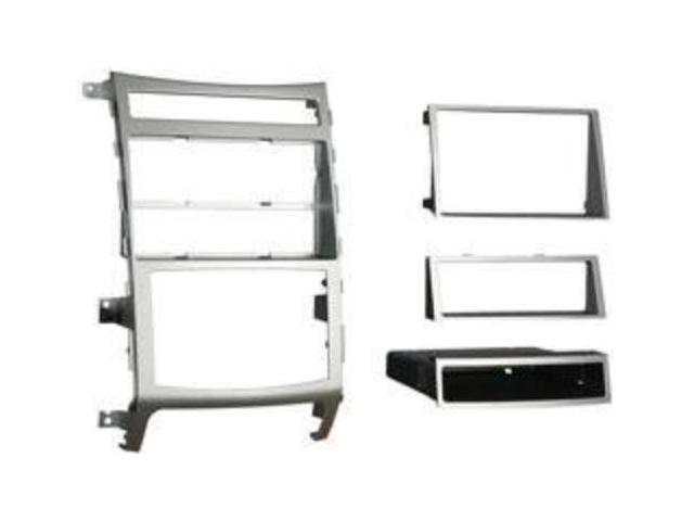 Metra - Dash Kit for Select 2007-2013 Hyundai Veracruz DIN DDIN - Silver - image 5