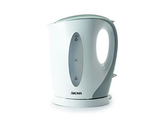 AROMA AWK-105 White 1.7 Liter (7-Cup) Electric Water Kettle photo