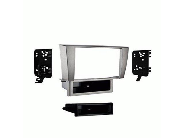 Metra - Dash Kit for Select 2001-2006 Lexus LS DIN DDIN - Gray - image 4