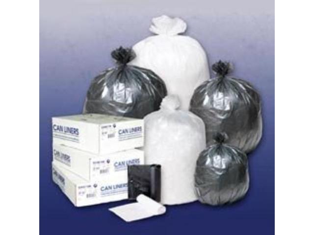 Inteplast Group S434816N Commercial Can Liners, 55-60gal, 43 x 48, 16 Microns, Natural, 200/Carton, 1 Carton