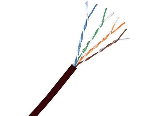 Comprehensive Cat 6 550 MHz UTP Stranded Black Bulk Cable 1000ft