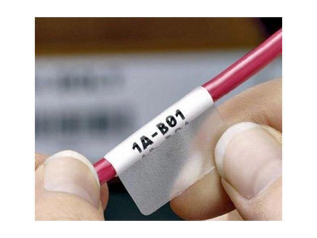 Panduit S100X150VAC P1 Cassette Self-Lam Label Vinyl 1X1.55 Poa Clear/White