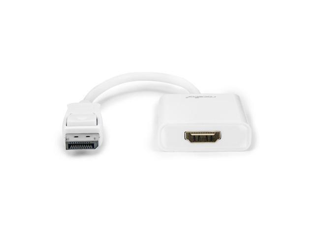 Rocstor Y10A101-W1 Rocstor DisplayPort (Male) to HDMI (Female) Adapter Converter - 1 Pack - 1 x DisplayPort Male Digital Audio/Video - 1 x HDMI...
