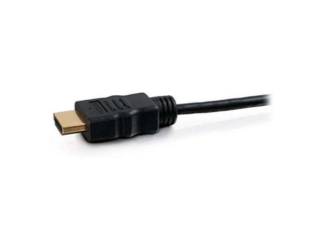 C2G 50616 4K UHD High Speed HDMI to Micro HDMI Cable (60Hz) with Ethernet for 4K Devices, Black (10 Feet, 3.04 Meters)