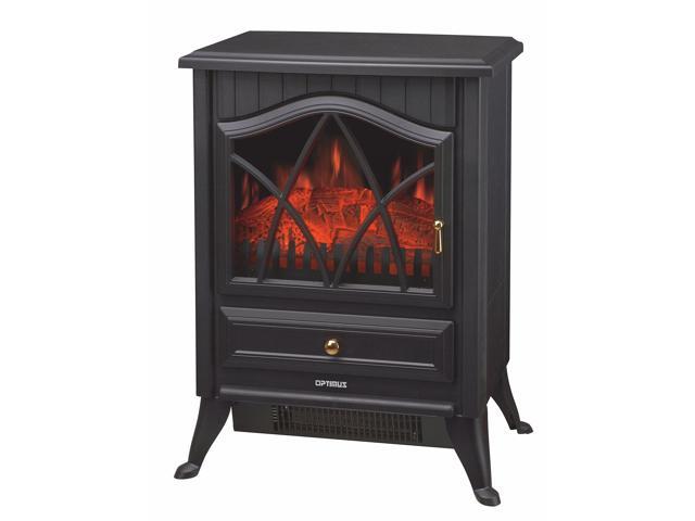 Photos - Other Heaters OPTIMUS H9310 H9310 BLACK ELECTRIC FLAME EFFECT FIREPLACE HEATER 