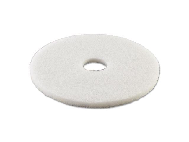 Standard 21-Inch Diameter Polishing Floor Pads, White BWK4021WHI
