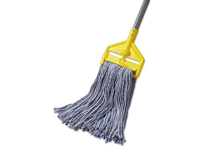 Boardwalk - UNS 2020B - Mop Head, Standard Head, Cotton/Synthetic Fiber, Cut-End, #20, Blue, 12/Carton