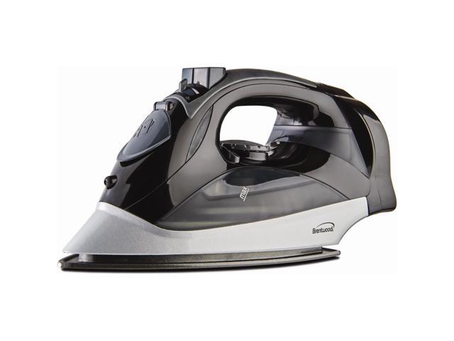 BRENTWOOD MPI-59W Steam Iron with Retractable Cord, White