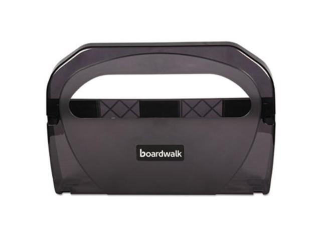Toilet Seat Cover Dispenser, Plastic, 17 1/4x3 1/8x11 3/4, Smoke Black, 10/Crtn BWKTS510SBBWEA