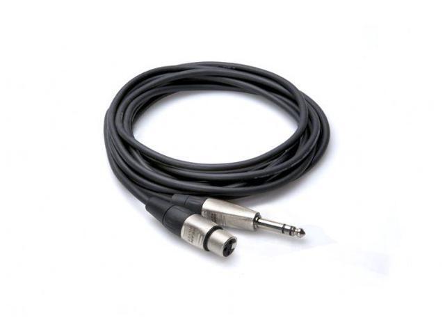 Pro Audio Cable 50Ft 1/4 TRS To XLR (Female) XLR to 1/4 Balanced Cable