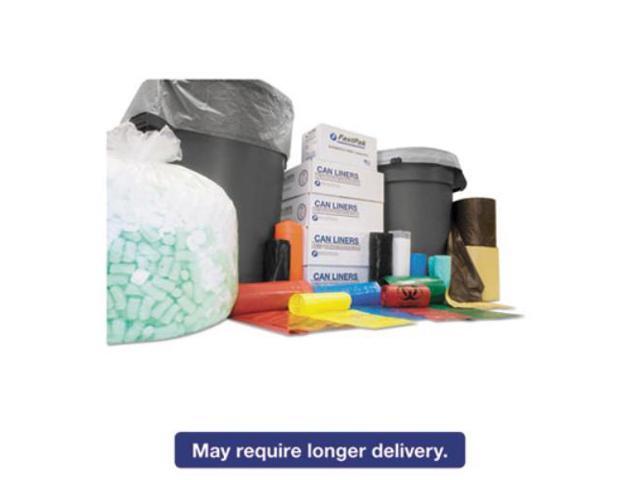 Inteplast Group High-Density Can Liner 43 x 48 60-Gallon 12 Micron Clear 25/Roll