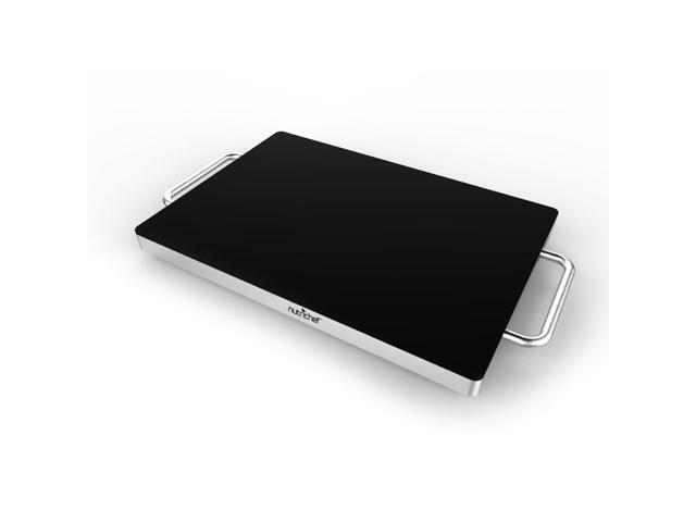 NUTRICHEF Nutrichef Electric Warming Tray / Food Warmer with Non-Stick Heat-Resistant Glass Plate