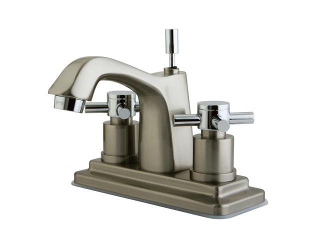 Kingston Brass KS8647DX Concord Two Handle 4' Centerset Lavatory Faucet with Bra