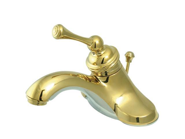 Kingston Brass KB3542BL Single Handle 4' Centerset Lavatory Faucet with Retail P