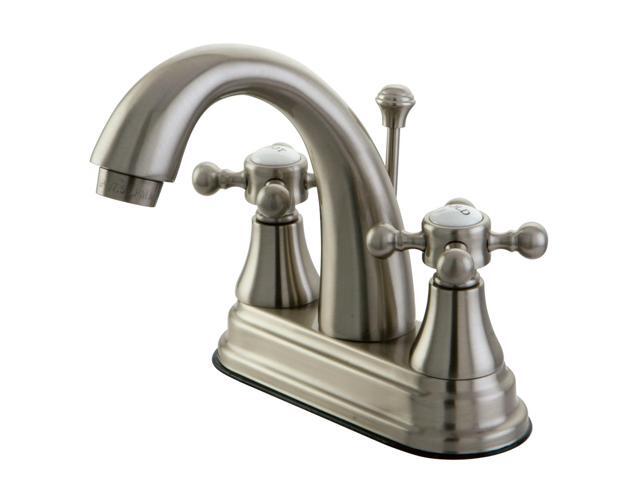 Kingston Brass KS7618BX Lavatory, Faucet, Satin Nickel