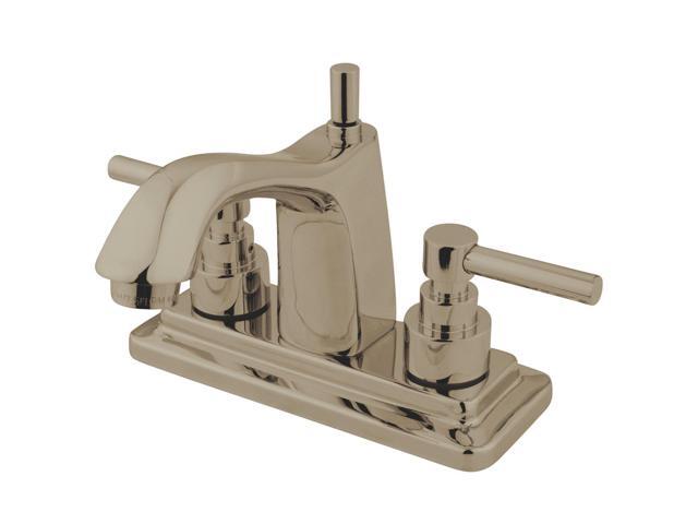 Kingston Brass KS8648EL Lavatory, Faucet, Satin Nickel