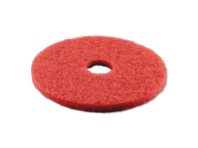 Standard 18-Inch Diameter Buffing Floor Pads, Red BWK4018RED
