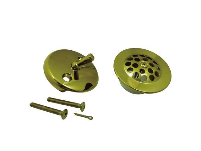 Kingston Brass DTL5305A2 Grid Tub Drain Kit, Polished Brass