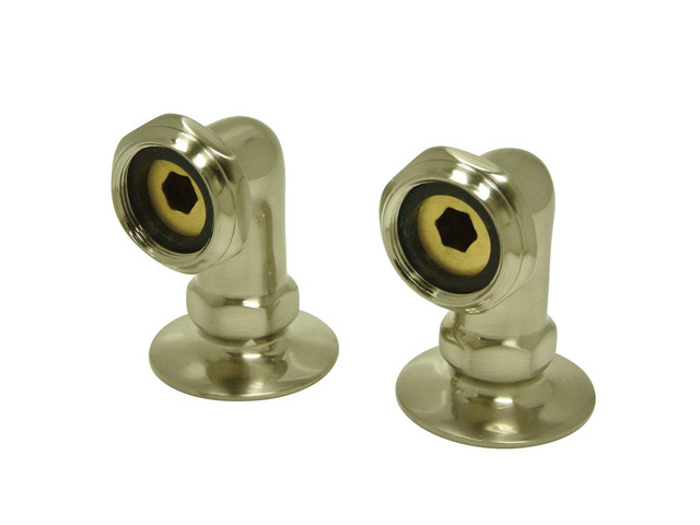 2 Deck Mount Risers for Clawfoot Tub Faucet
