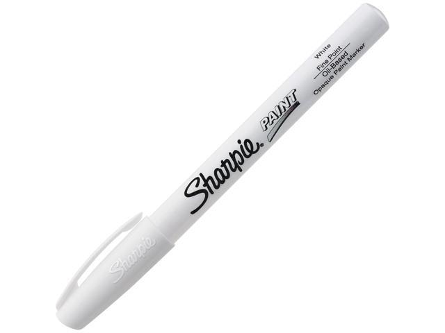 Sharpie Permanent Paint Marker Fine Point White 35543