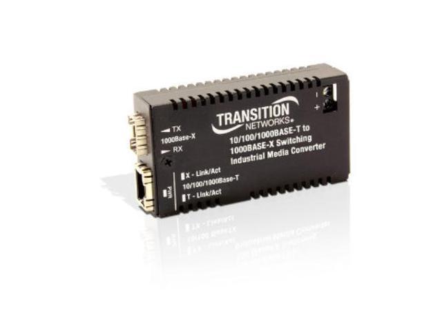 Transition Networks Hardened Mini 10/100/1000 Bridging Media Converter
