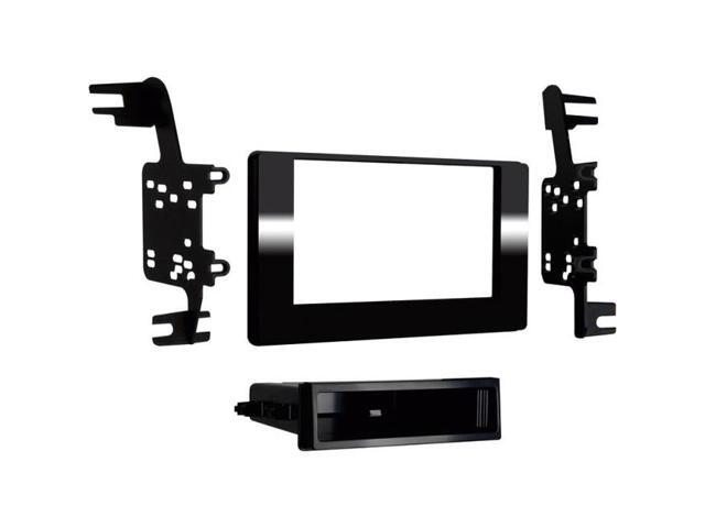 Metra - Dash Kit for Select 2015-2020 Toyota Sienna DIN DDIN - Black - image 2