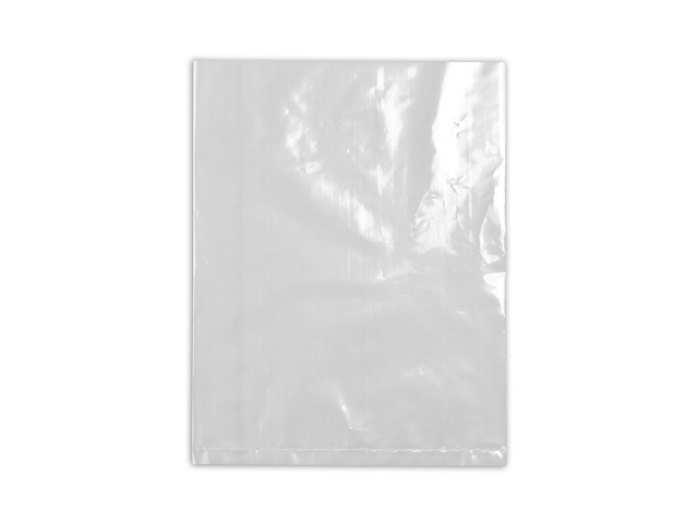 ZORO SELECT 5DGU3 Open Poly Bags, 8' x 6', 2 mil, Clear, None, 2000 PK