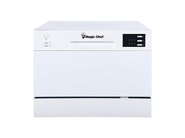 Magic Chef[r] Mcscd6w5 6-setting Countertop Dishwasher