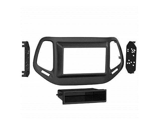 Metra - Dash Kit for Select 2017-2023 Jeep Compass DIN - Black - image 2
