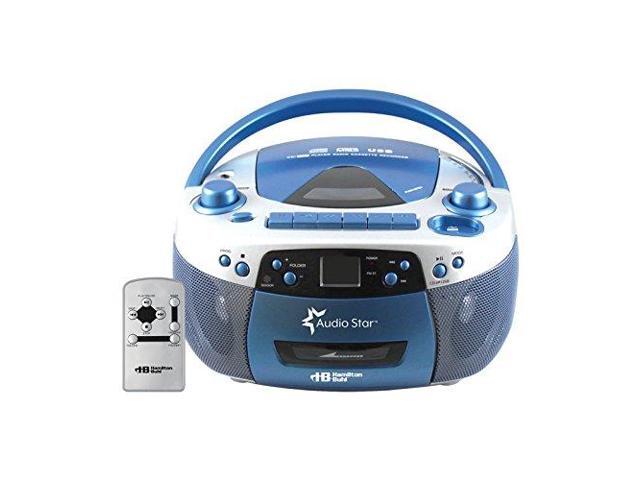 Hamilton Buhl 5050ULTRA Educational Boombox Home CD Player Recorder Blue 12inx9inx6in - image 4