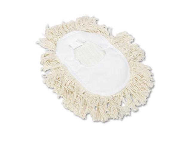 Boardwalk Wedge Dust Mop Head Cotton 17 1/2l x 13 1/2w White 1491