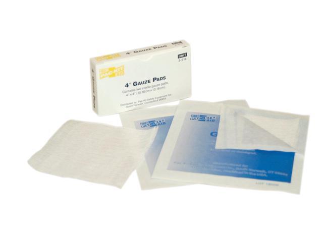 Gauze Pad, Sterile, White, No, Gauze, PK2