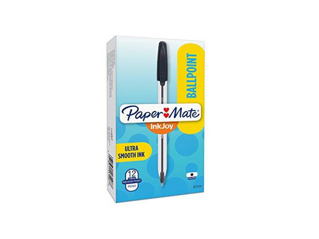 Paper Mate Pen 1.0mm Medium Point InkJoy 50ST 12/DZ Black 2013154
